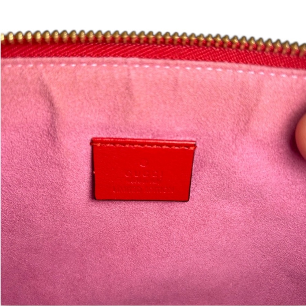 ✨✨✨ Limited Edition Gucci Bosco Boston Terrier GG Supreme Clutch ✨✨✨ - Picture 4 of 7